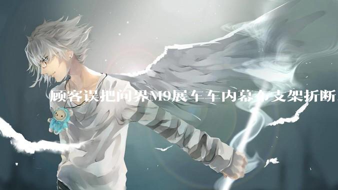 顾客误把问界M9展车车内幕布支架折断，被要求赔偿7000-10000元，你怎么看？