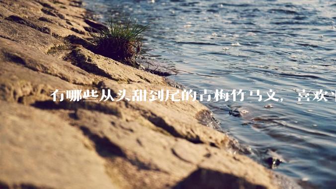 有哪些从头甜到尾的青梅竹马文，喜欢平平淡淡不狗血，一直甜的？