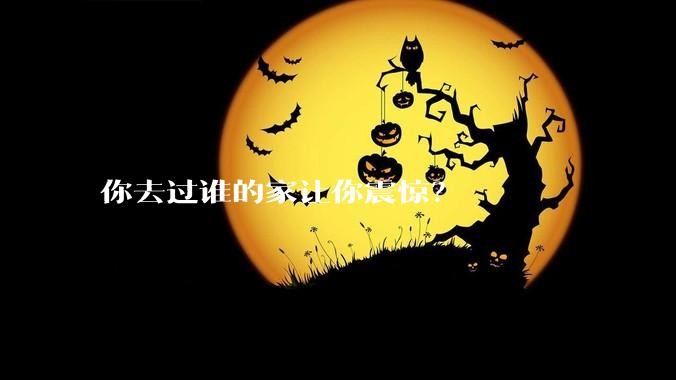 你去过谁的家让你震惊？